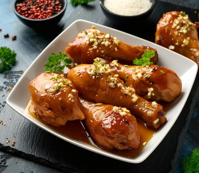 honey garlic chicken drumstick recipe